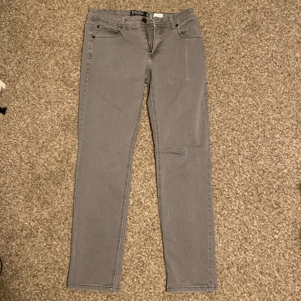 EZEKIEL Gray Stretch Denim- 305 Chopper pants 30w